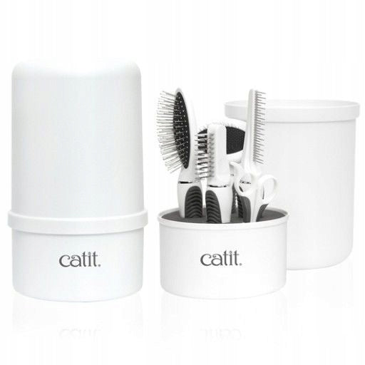 CATIT GROOMING KIT for Long Hair Cats Packaging status original