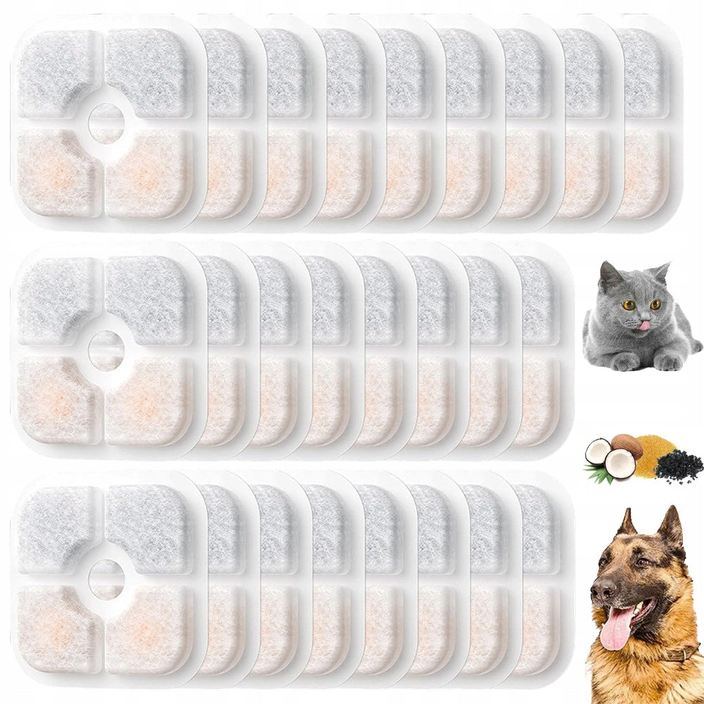 CATIT REPLACEMENT FILTERS WITH ACTIVATED CARBON FOR CAT FOUNTAIN Drinker