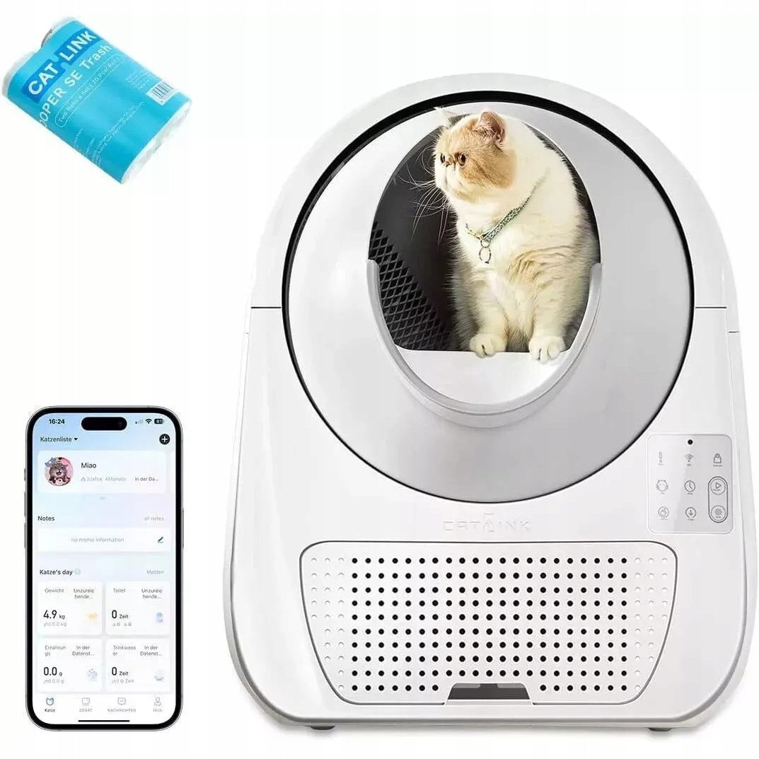 CATLINK Pro-X Smart WiFi Automatic Self Cleaning Cat Litter Box 13L