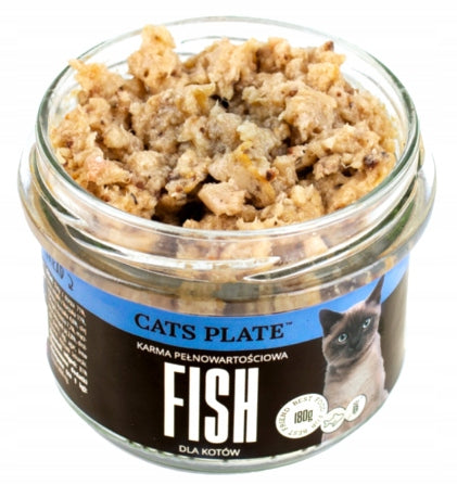 CATS PLATE FISH - Cod 180g Brand Cats Plate