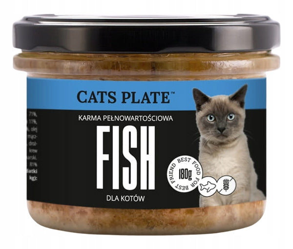 CATS PLATE FISH - Cod 180g