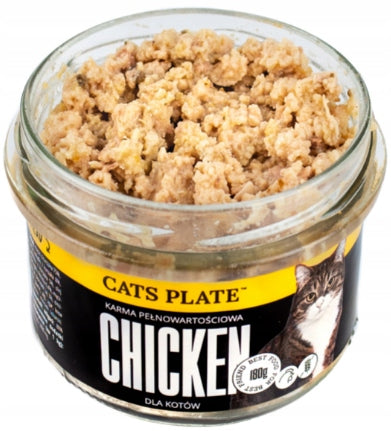 CATS PLATE MONO CHICKEN - Chicken 180g EAN (GTIN) 5907637963218