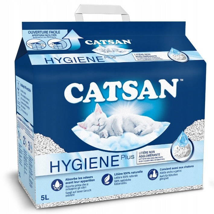 CATSAN Hygiene Plus natural cat litter 5l