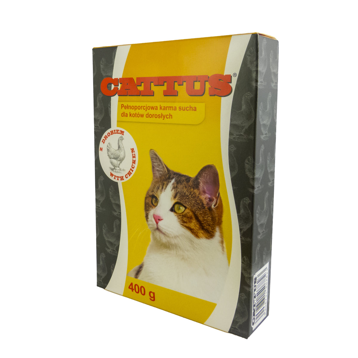 CATTUS Dry Cat Food with Poultry 400g 1pc.