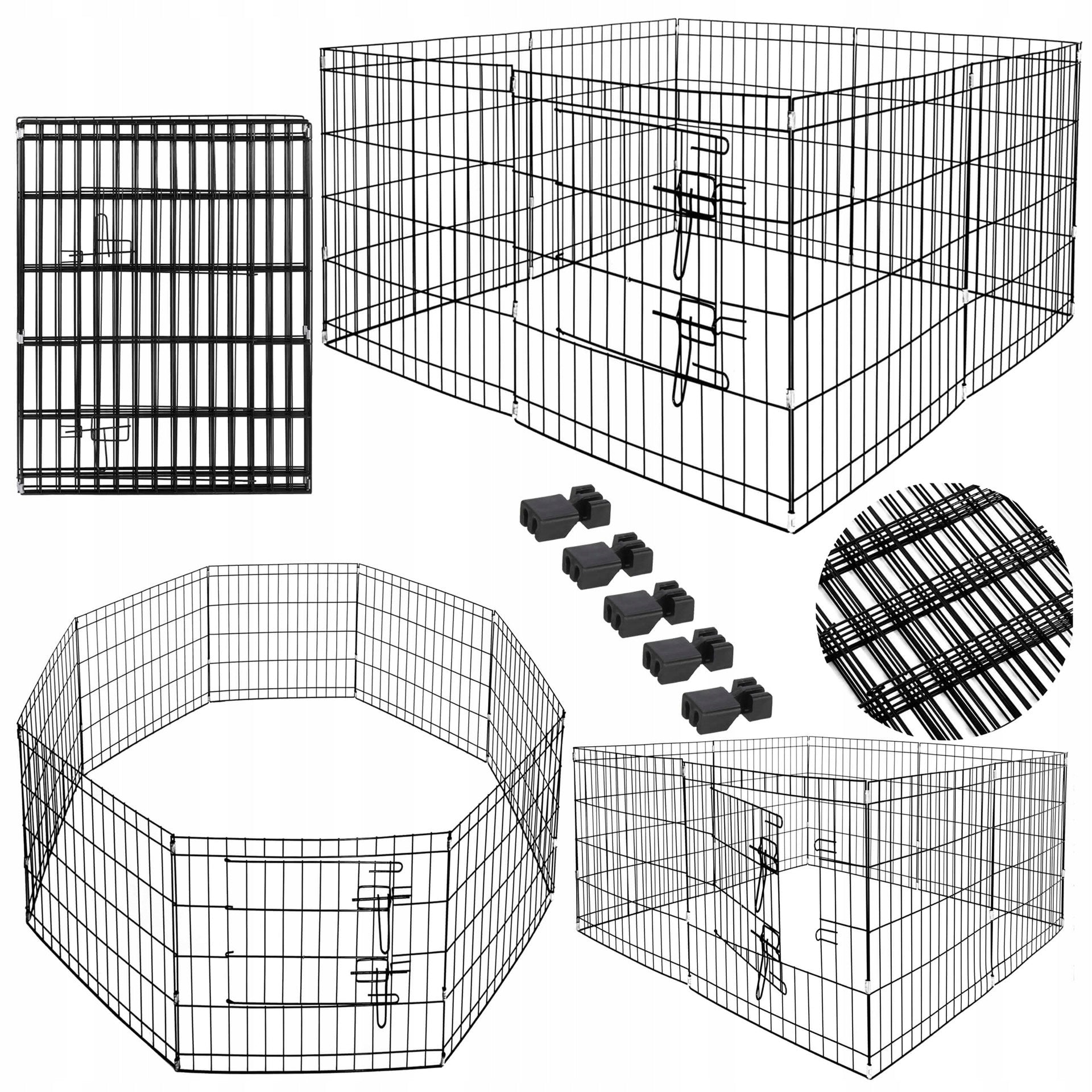CATWALK FOR DOG CAT PUPPIES RABBIT PLAYPEN CAGE 155x76cm GOAL Trade name KLATKA HODOWLANA KOJEC WYBIEG ZAGRODA DUŻA METAL