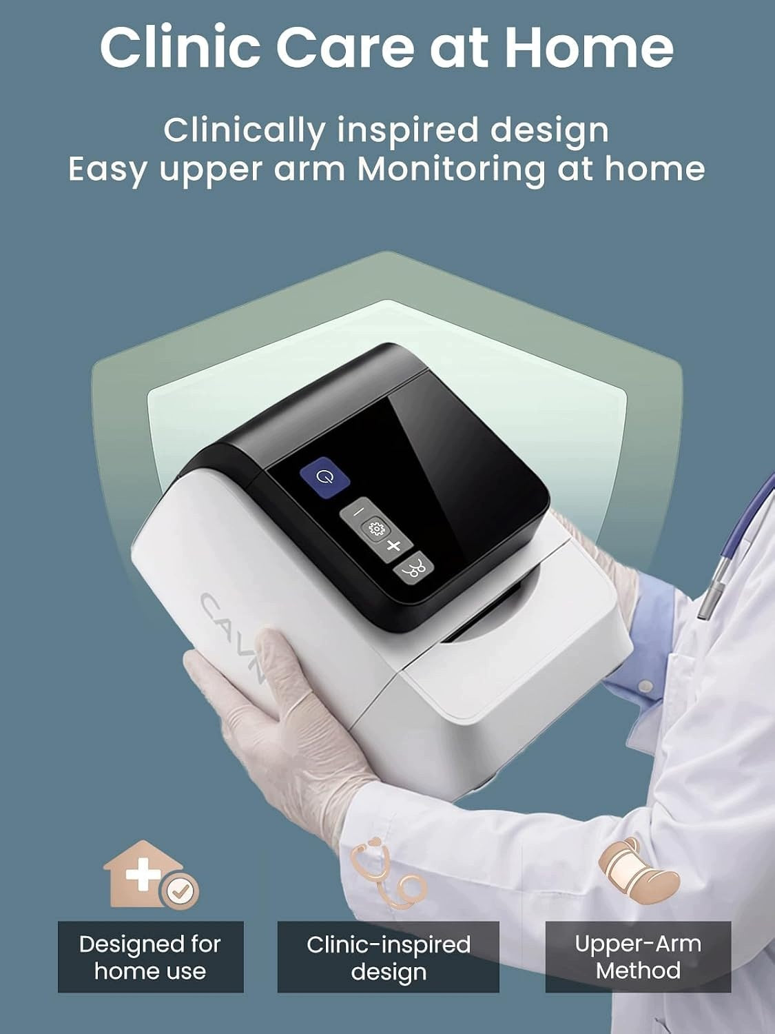 CAVN U90B Automatic Electric Shoulder FDA LCD Blood Pressure Monitor Medical device no