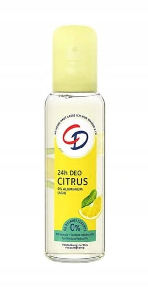 CD Citrus deodorant 75 ml atomizer Type perfumed deodorant