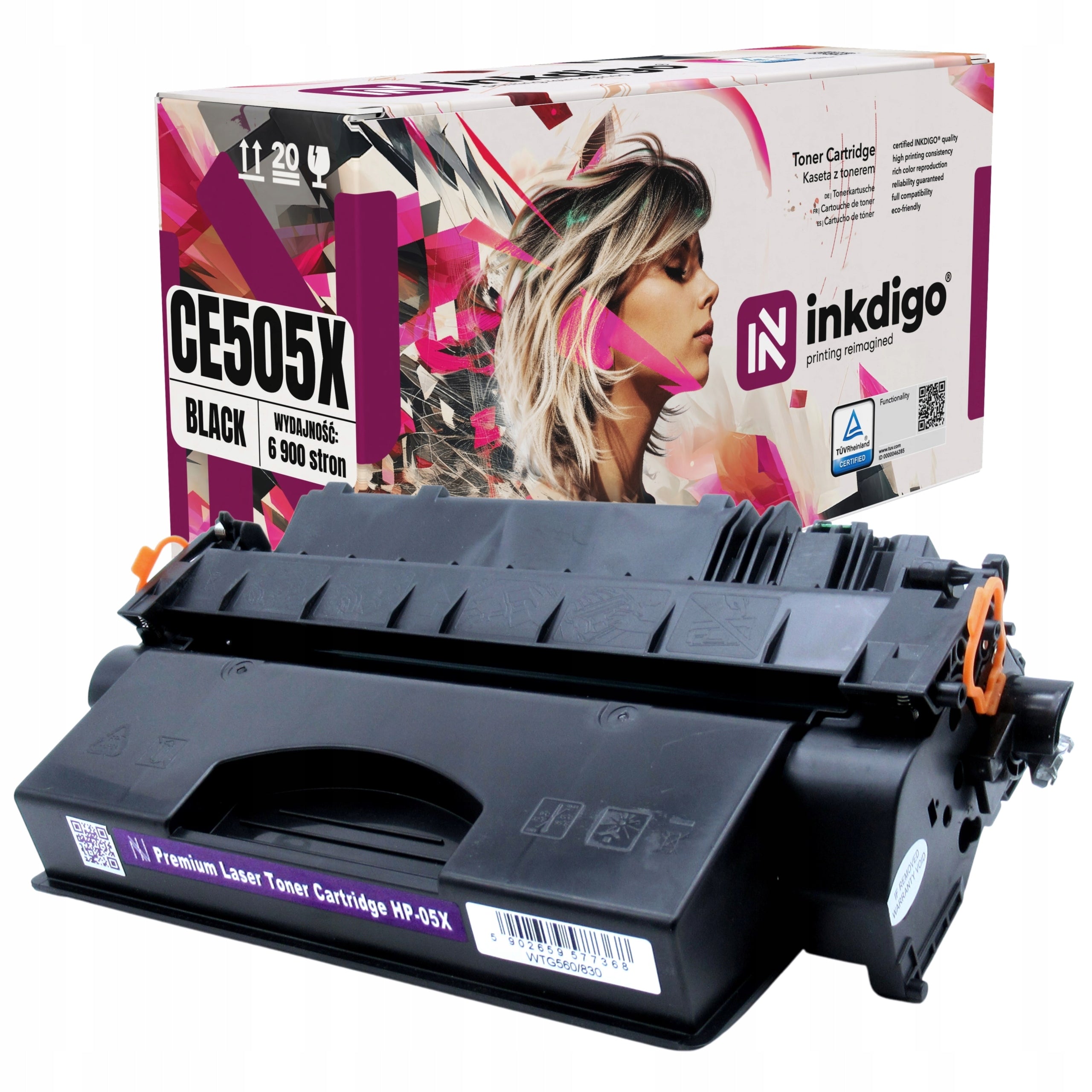 CE 505X 05A XXL - TONER FOR HP LaserJet P2051 P2055dn P2055X 2050