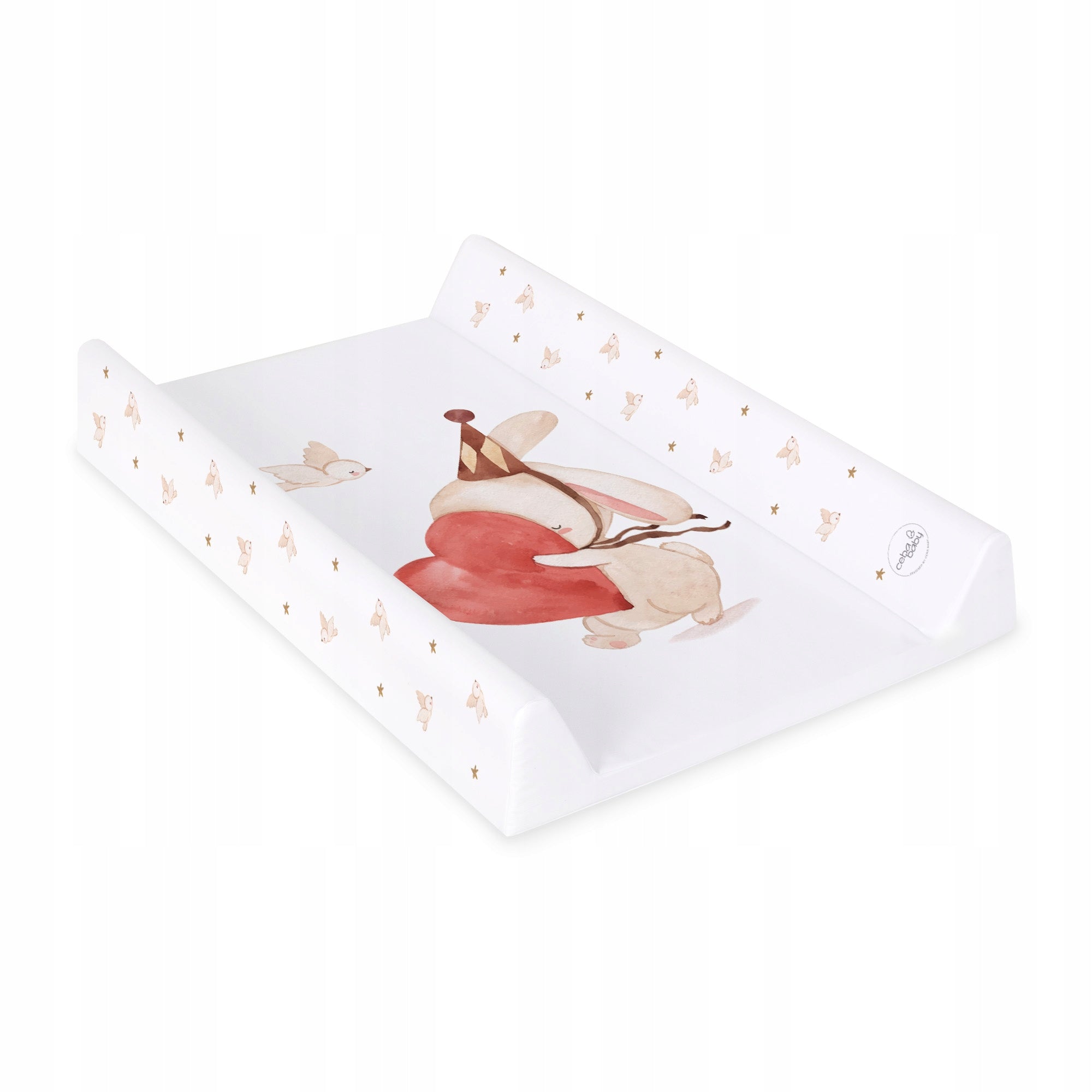 CEBA BABY Podložka přebalovací 2-hranná měkká (50x70) Basic Pierrot Brand Ceba baby