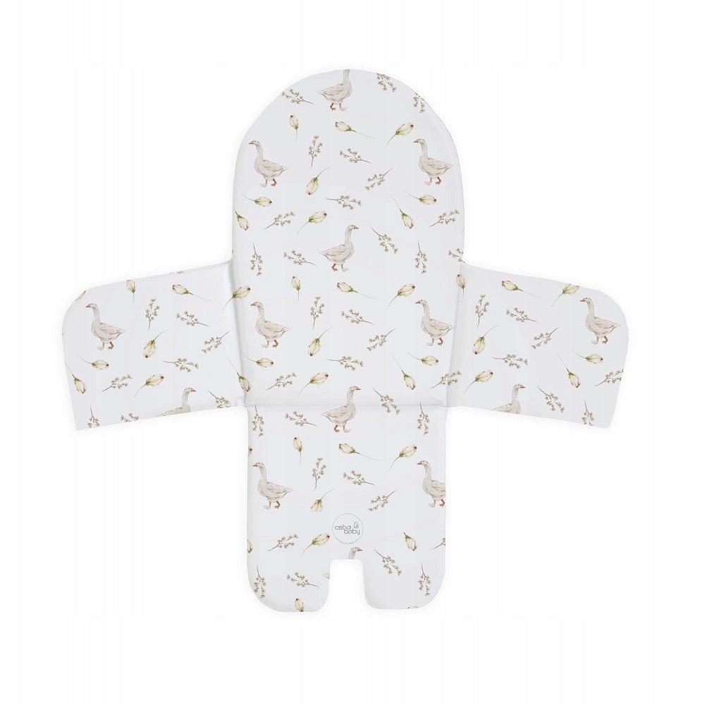 CEBA BABY Vložka do jídelní židličky (38x28) Basic Goose