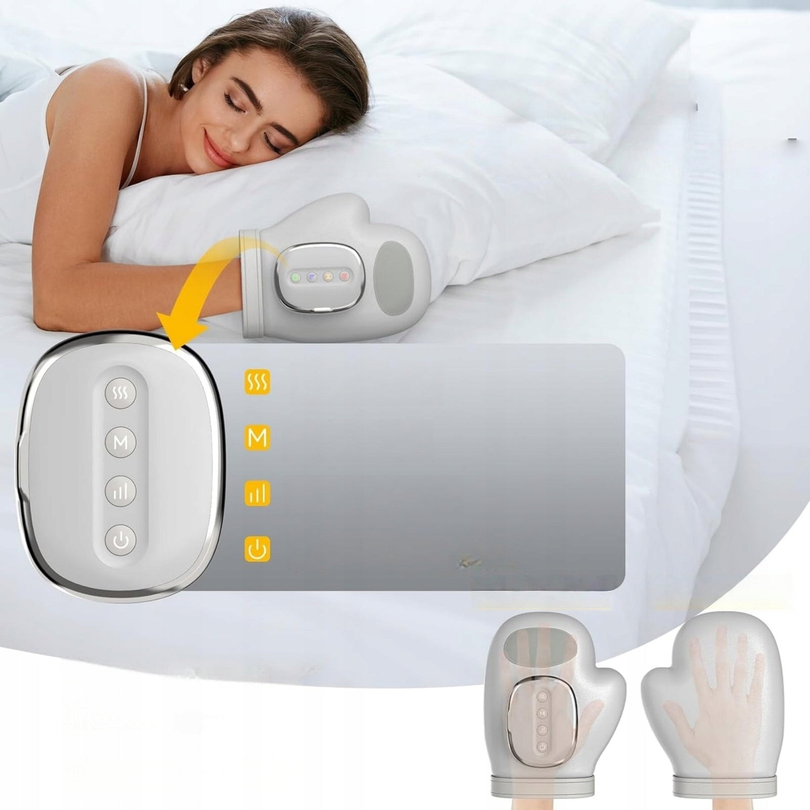 CEEHOOM Hand Massager with Heat and Compression for Wrist Relief Manufacturer code EEE-BC-024-2