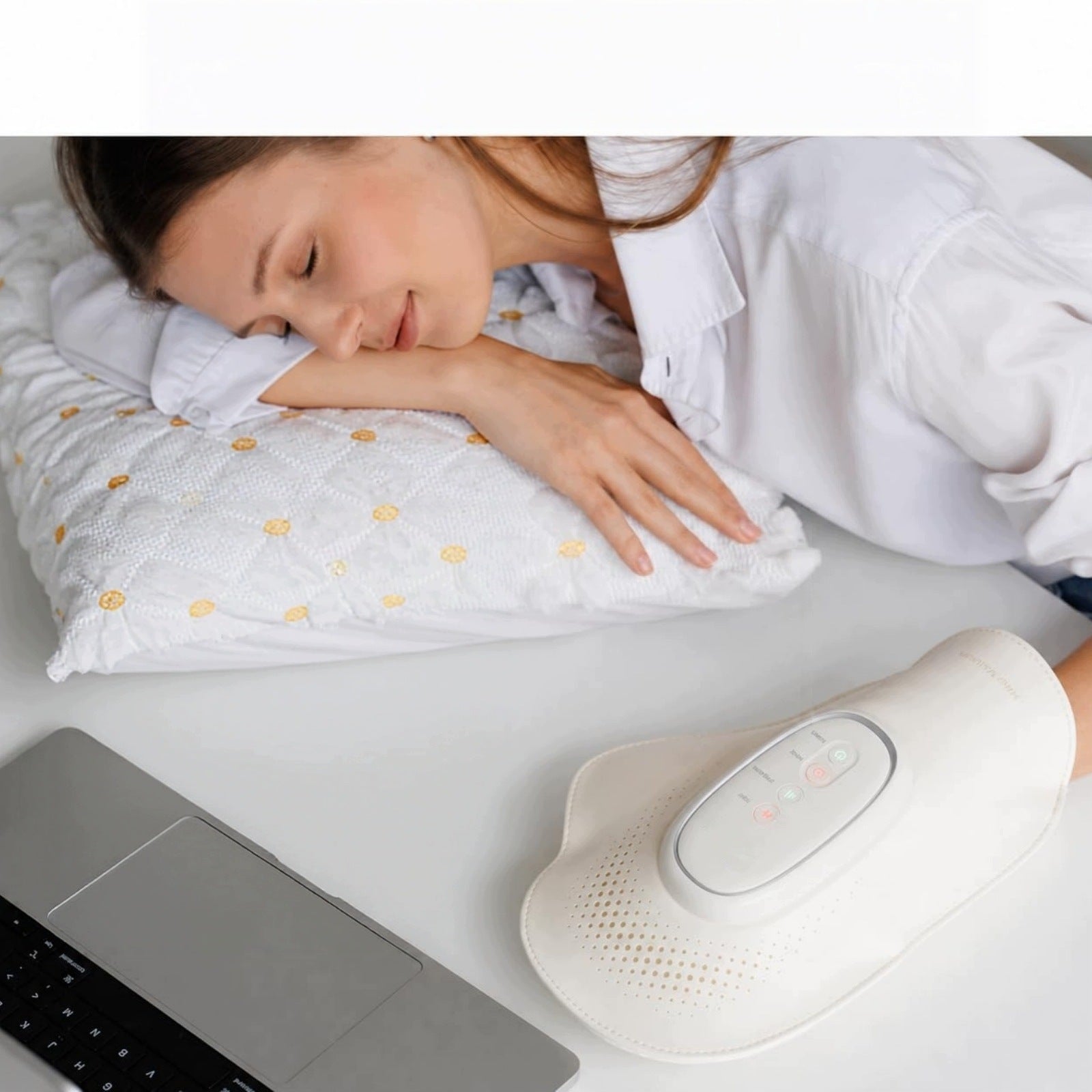CEEHOOM Ultra-Slim Hand Massager with Heat Compression for Hand Pain Relief Brand CEEHOOM