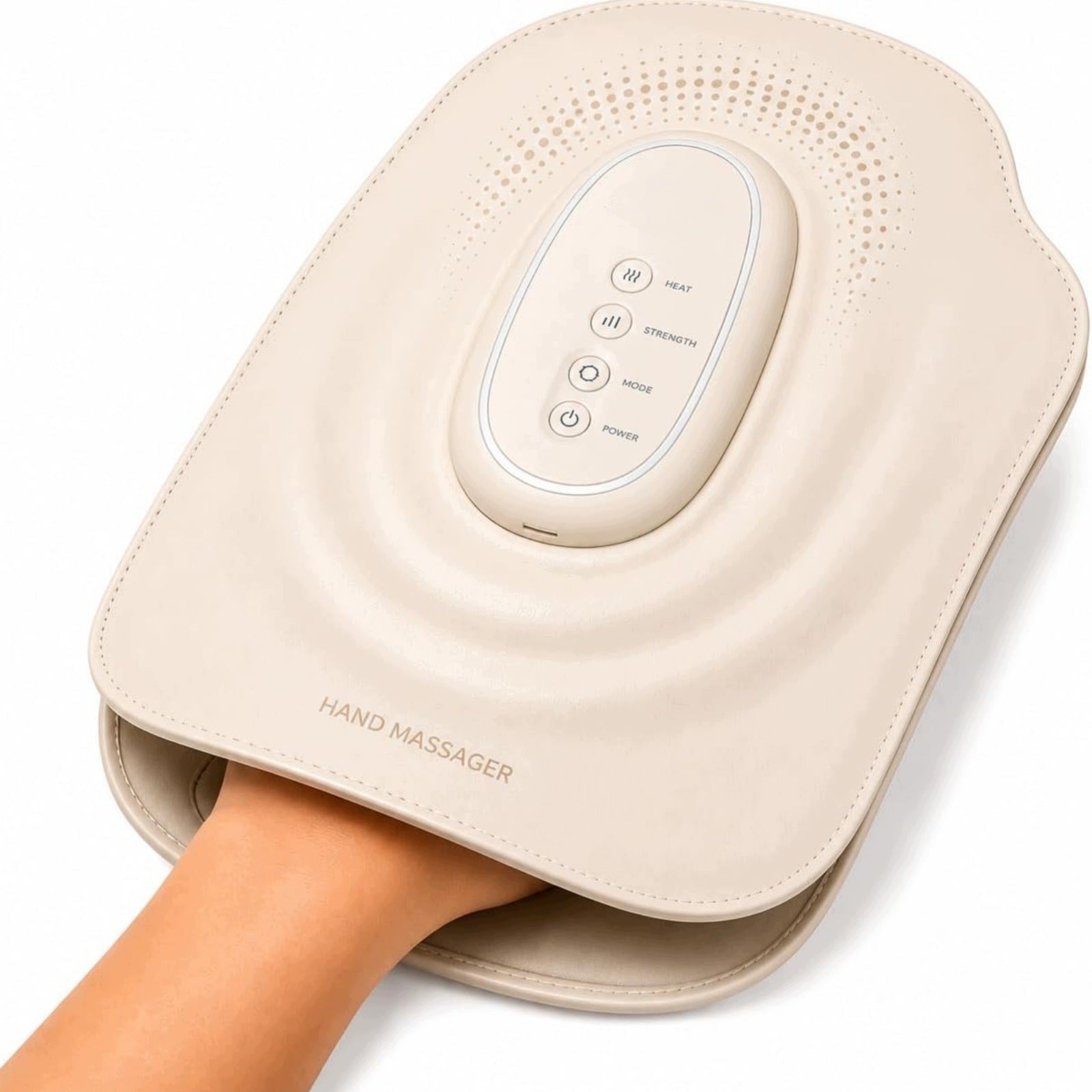 CEEHOOM Ultra-Slim Hand Massager with Heat Compression for Hand Pain Relief