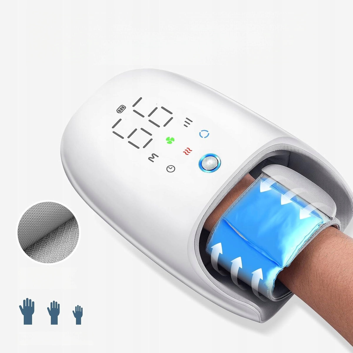 CEEHOOM Wireless Wrist Hand Massager with Heating Cold Finger Stretching Brand no brand
