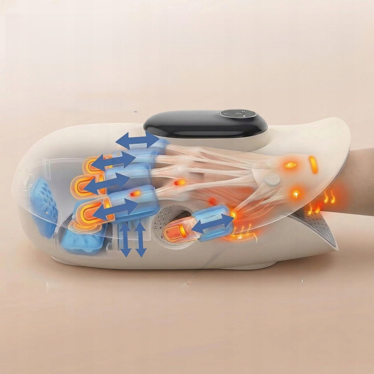 CEEHOOM Wrist Hand Massager Wireless Heated Finger Stretching Manufacturer code EEE-BC-032-2