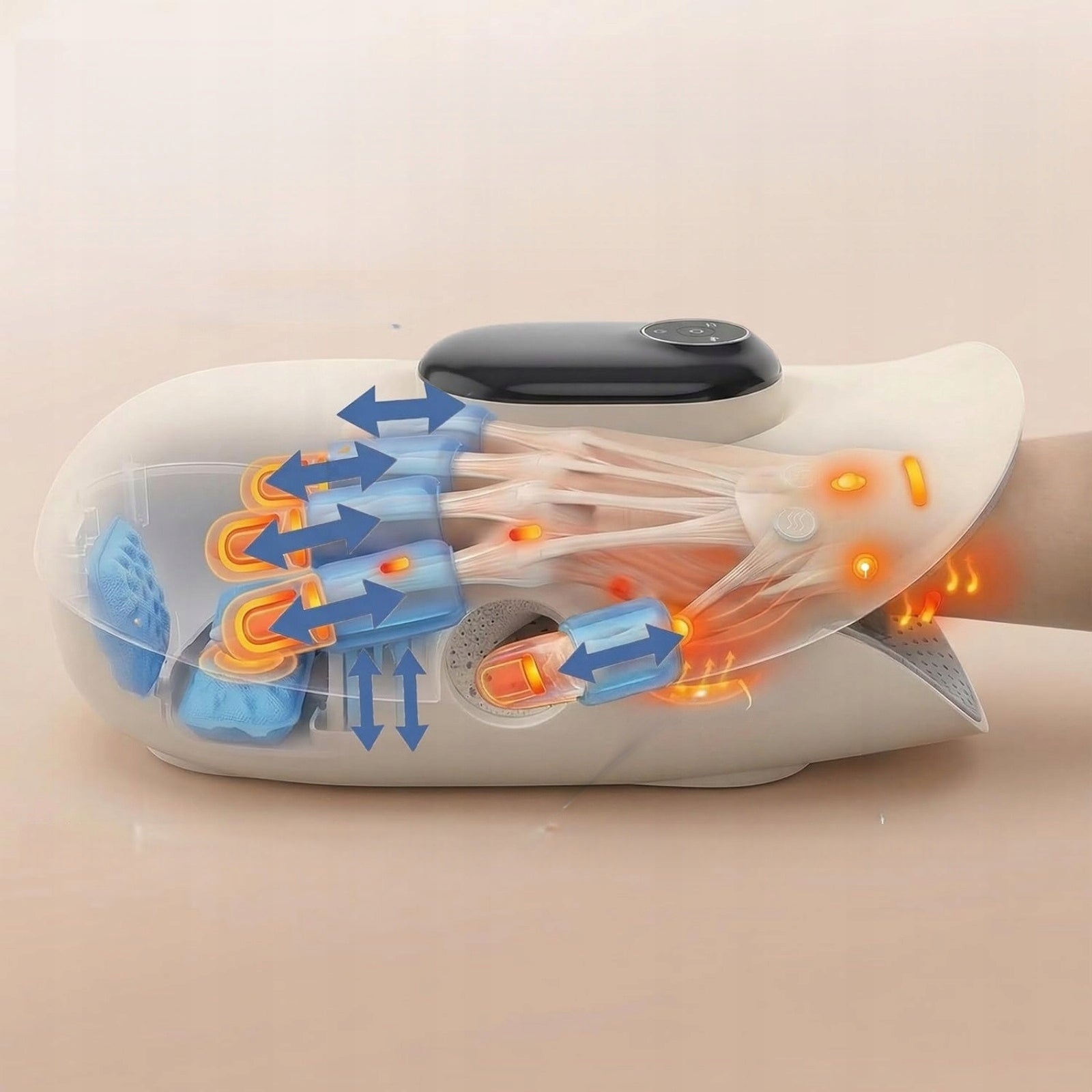 CEEHOOM Wrist Hand Massager Wireless Heated Finger Stretching Manufacturer code EEE-BC-032-2