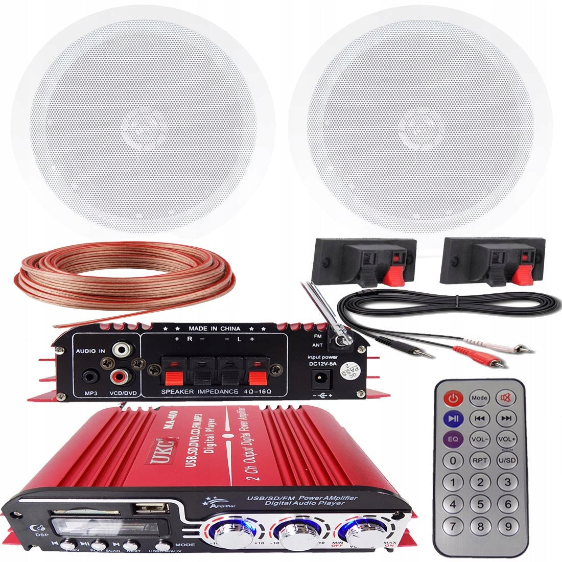 CEILING AUDIO SET, BLUETOOTH BATHROOM RADIO