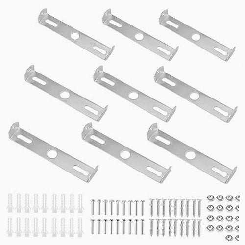 CEILING BRACKETS FOR LAMPS SET OF 9 PIECES METAL UNIVERSAL METAL MOUNTING
