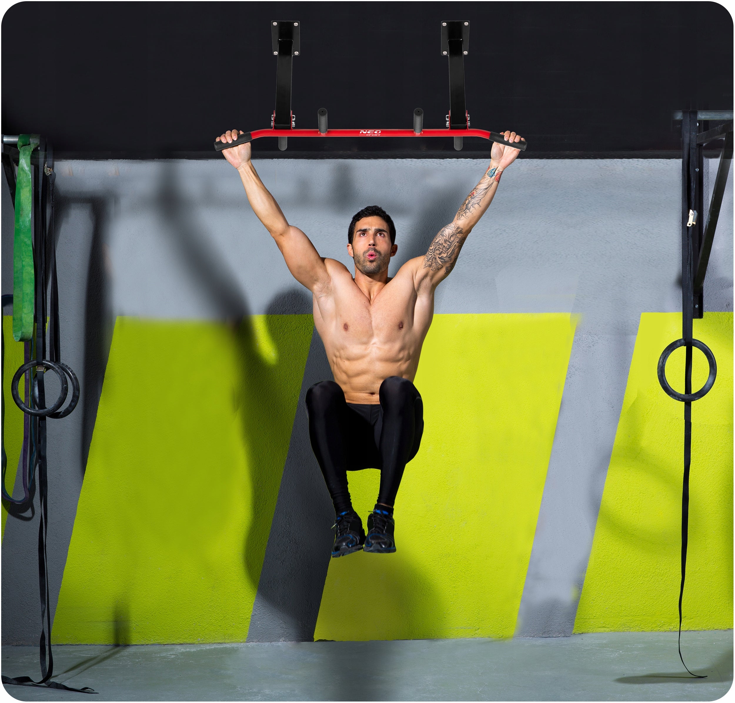 CEILING EXERCISE PULL-UP BAR NS-317 Brand Neo-sport
