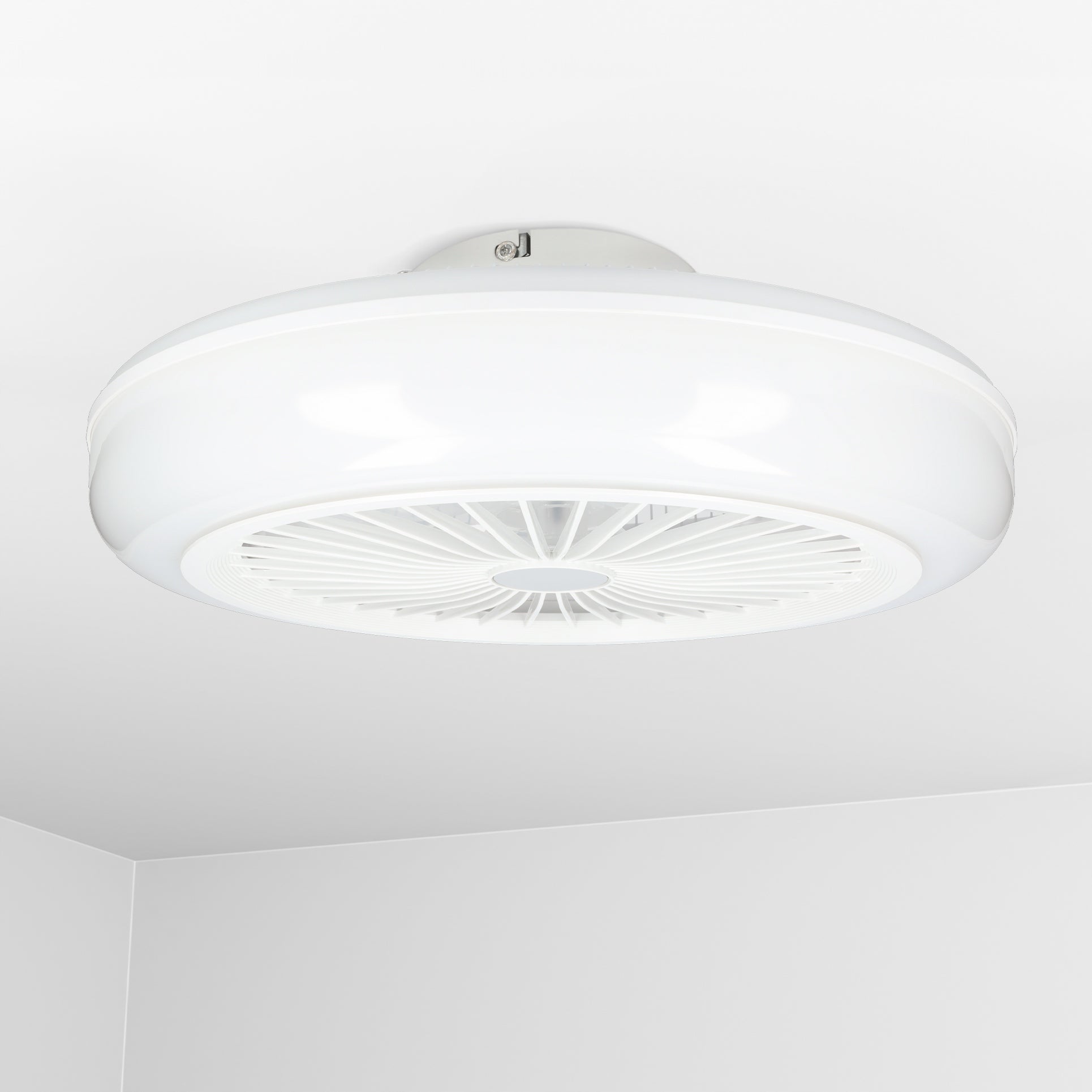 CEILING FAN PLAFOND LAMP LED RGB Included equipment remote