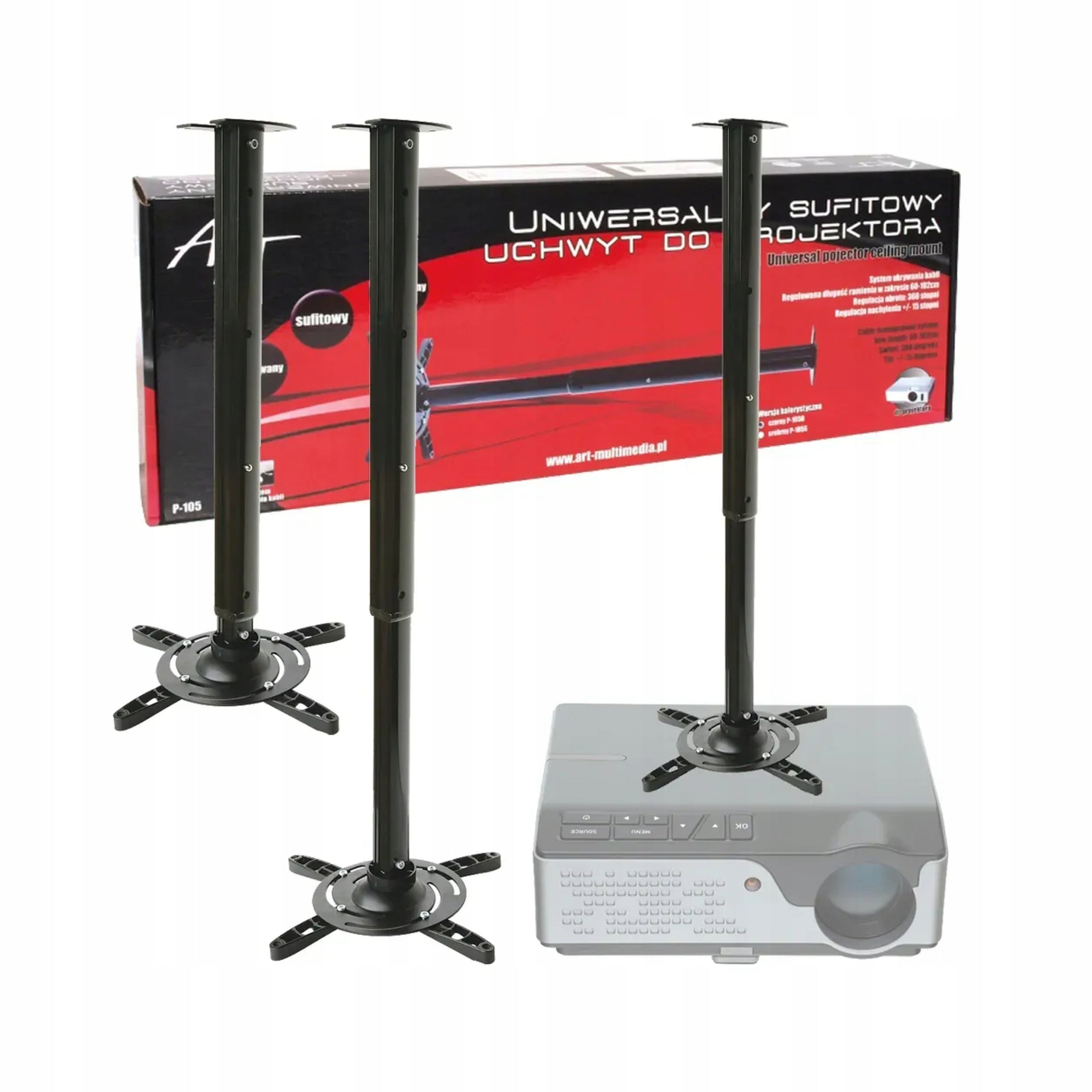 CEILING HANGER SUSPENDED HOLDER FOR PROJECTOR MULTIMEDIA PROJECTOR