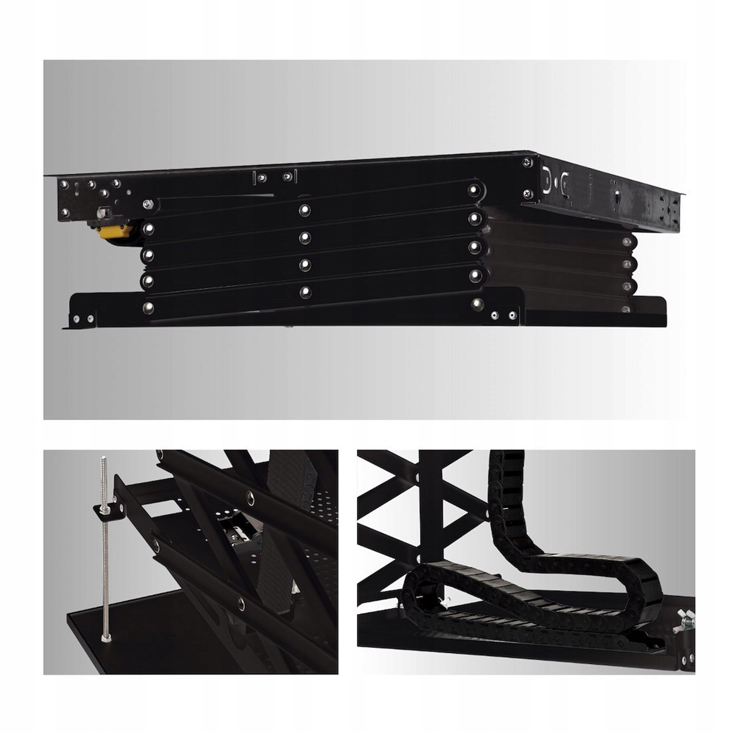 CEILING LIFT FOR PROJECTOR 25 KG REMOTE CONTROL SUPREMA LIFT-SU1000 BLACK Packaging status original