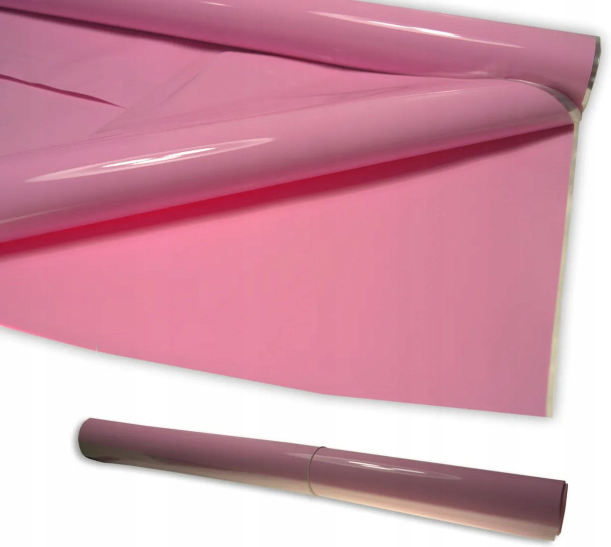 CELLOPHANE FOIL for gift wrapping WEDDING CHRISTMAS WEDDING pink 100x70cm