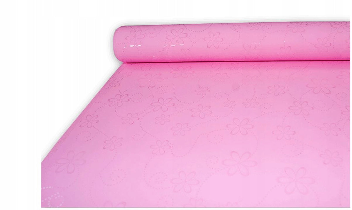 CELLOPHANE FOIL for gift wrapping WEDDING CHRISTMAS anemone pink 70x50cm