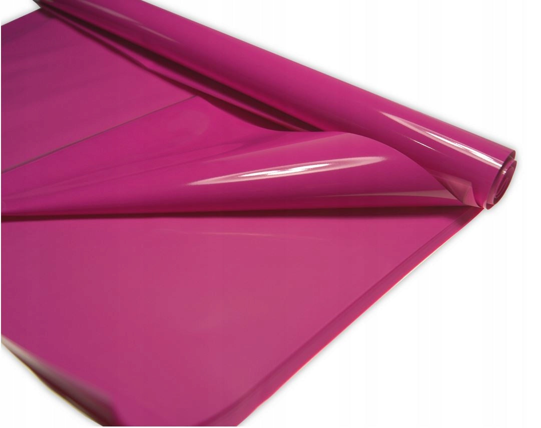 CELLOPHANE FOIL for gift wrapping WEDDING CHRISTMAS dark pink 70x50cm