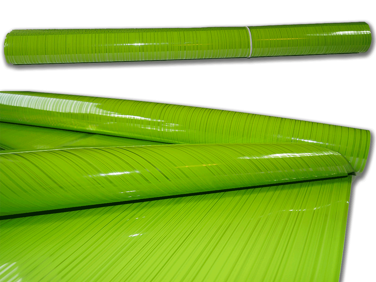 CELLOPHANE FOIL for gift wrapping WEDDING HOLY dash green 70x50cm