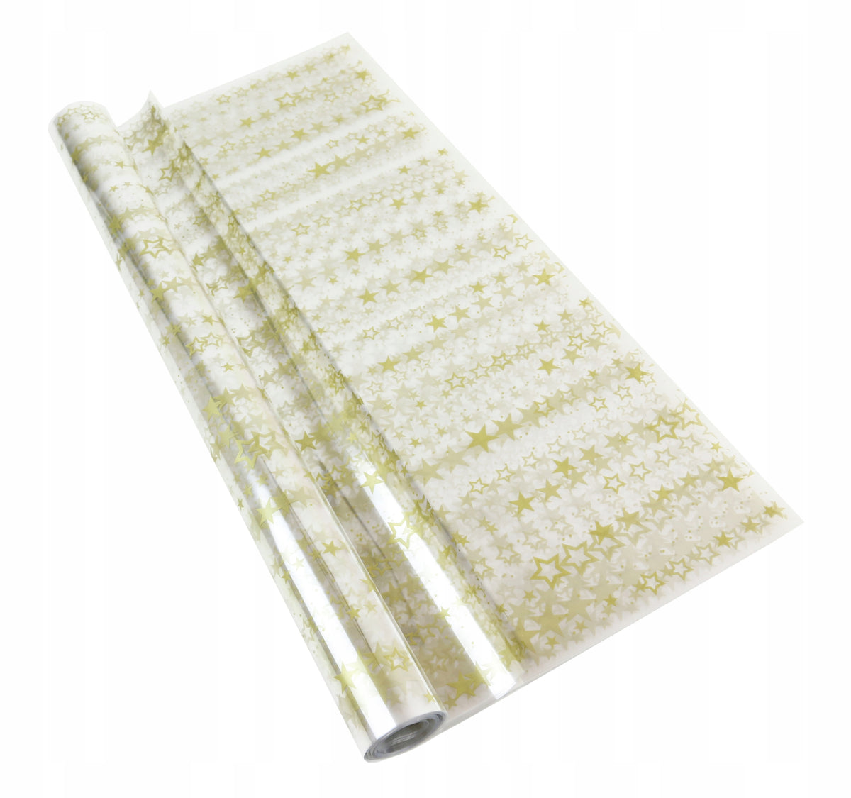 CELLOPHANE sheets with stars CHRISTMAS 50x70 50 G Packaging status original