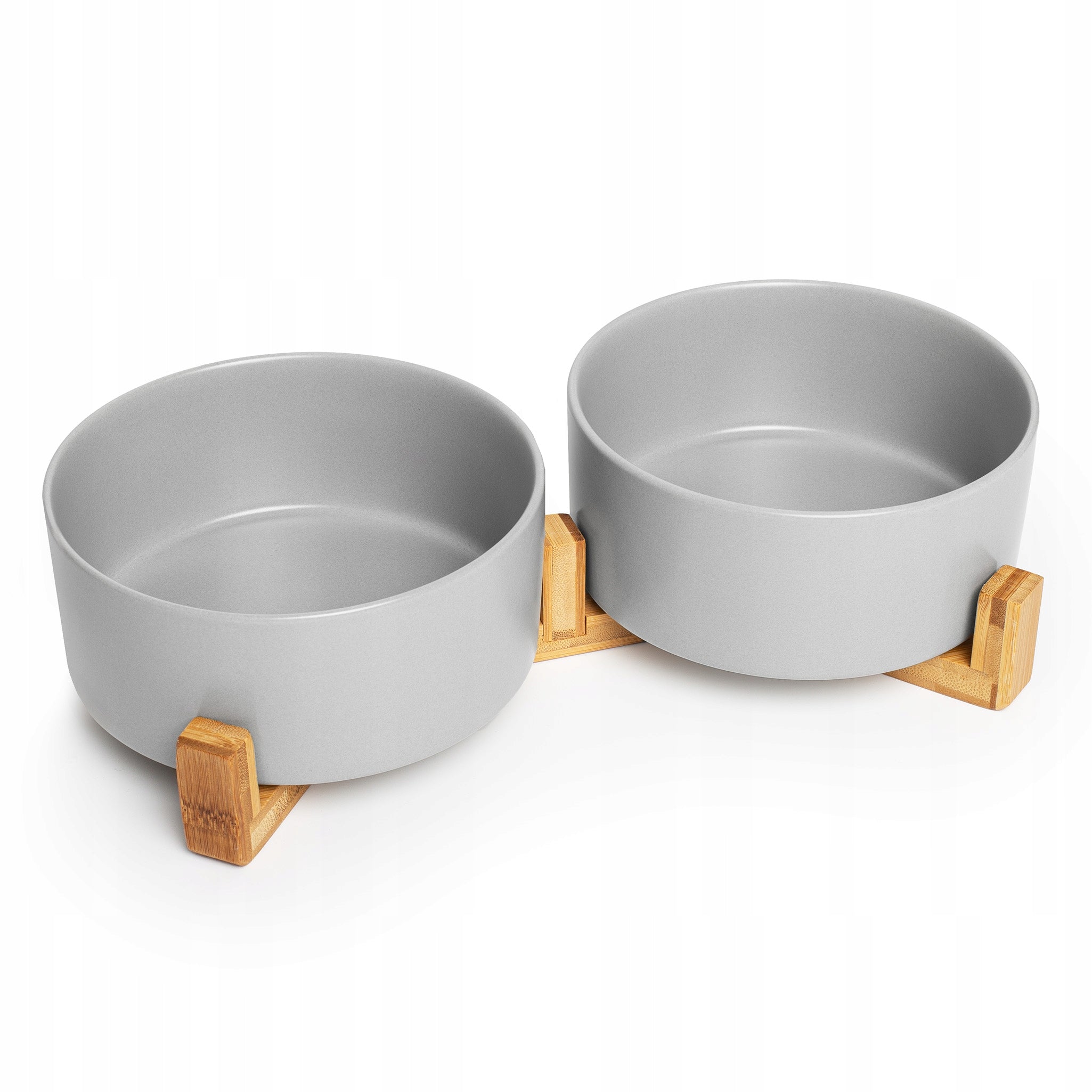 CERAMIC BOWL DOUBLE CAT DOG 2x850ml TWO CERAMIC BOWLS BASE Brand Be-Active.pl