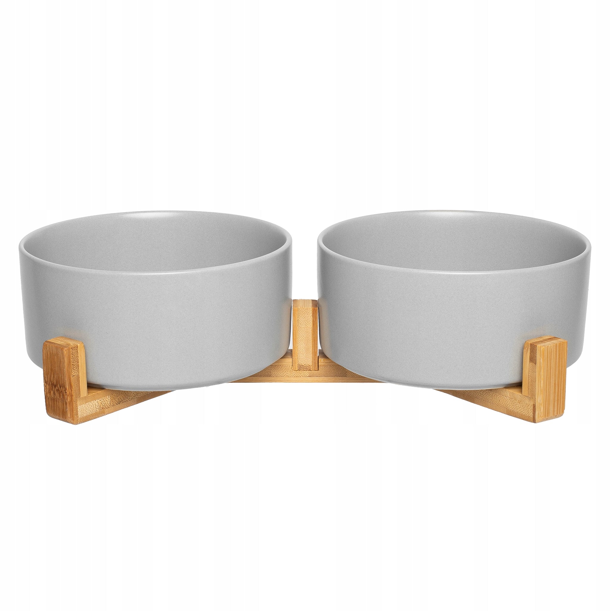 CERAMIC BOWL DOUBLE CAT DOG 2x850ml TWO CERAMIC BOWLS BASE Material ceramic