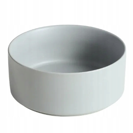 CERAMIC BOWL FOR CAT DOG GREY FOR WATER FOOD ceramic 400ml