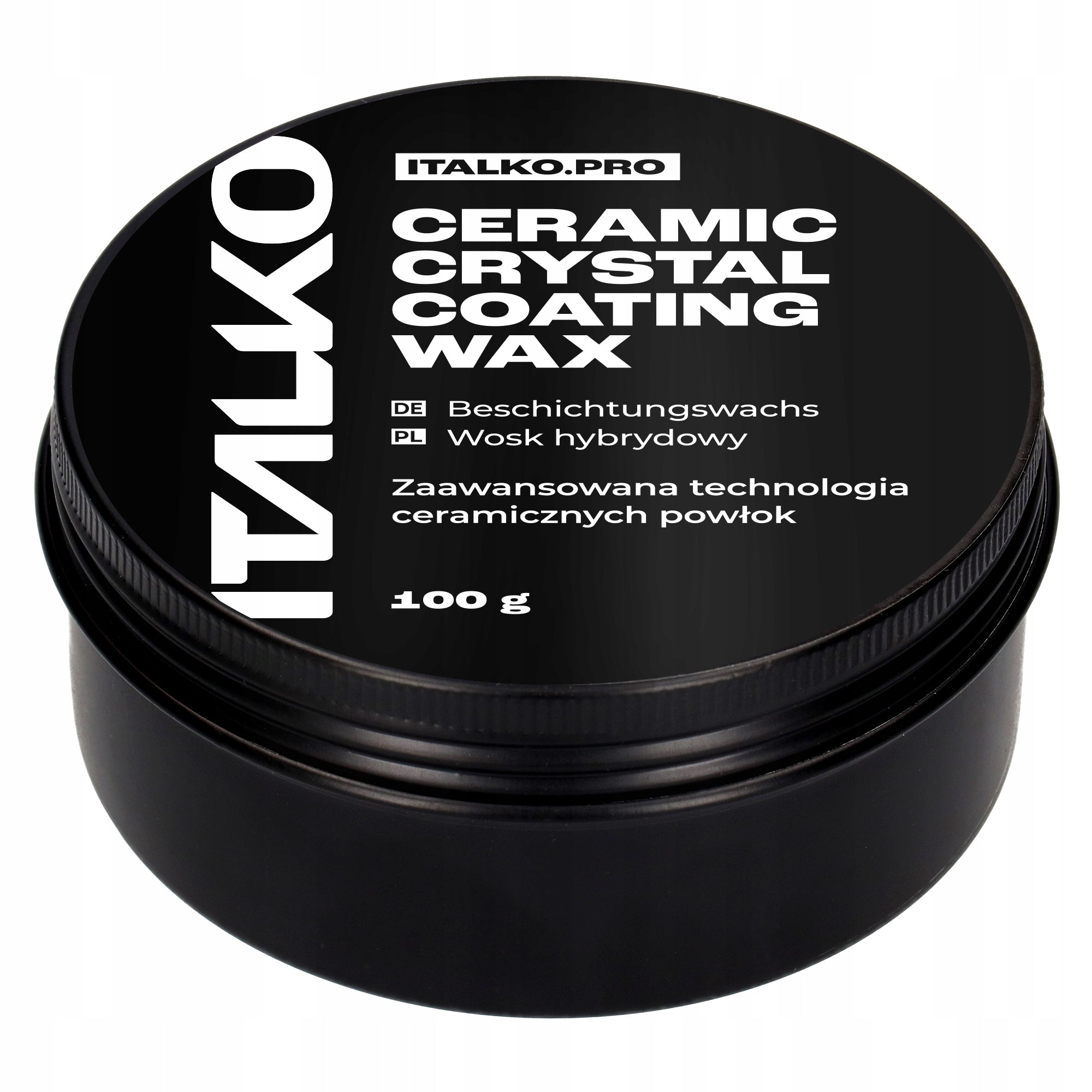 CERAMIC CRYSTAL COATING WAX HYBRID WAX FOR LACQUER 100G ITALKO