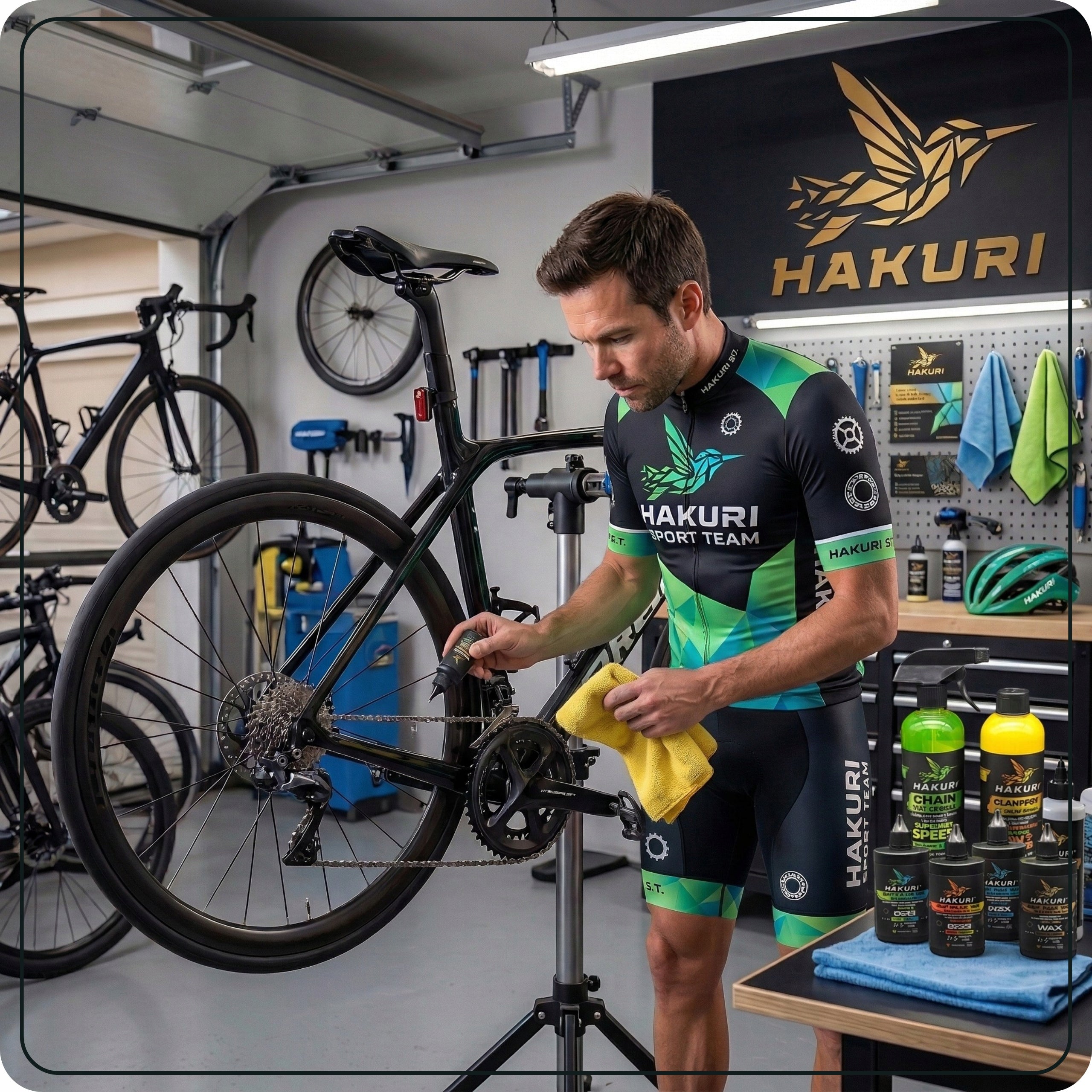CERAMIC WAX GREASE FOR BICYCLE CHAIN NANO TECH LUBRICATES PROTECTS HAKURI Packaging capacity 100 ml