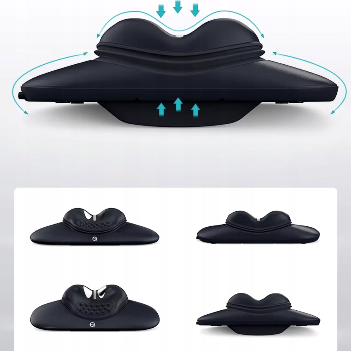 CERVICAL DISCOPATHY SPINE TRACTION NECK MASSAGER TENS HEATING VIBRATION Model QSKY