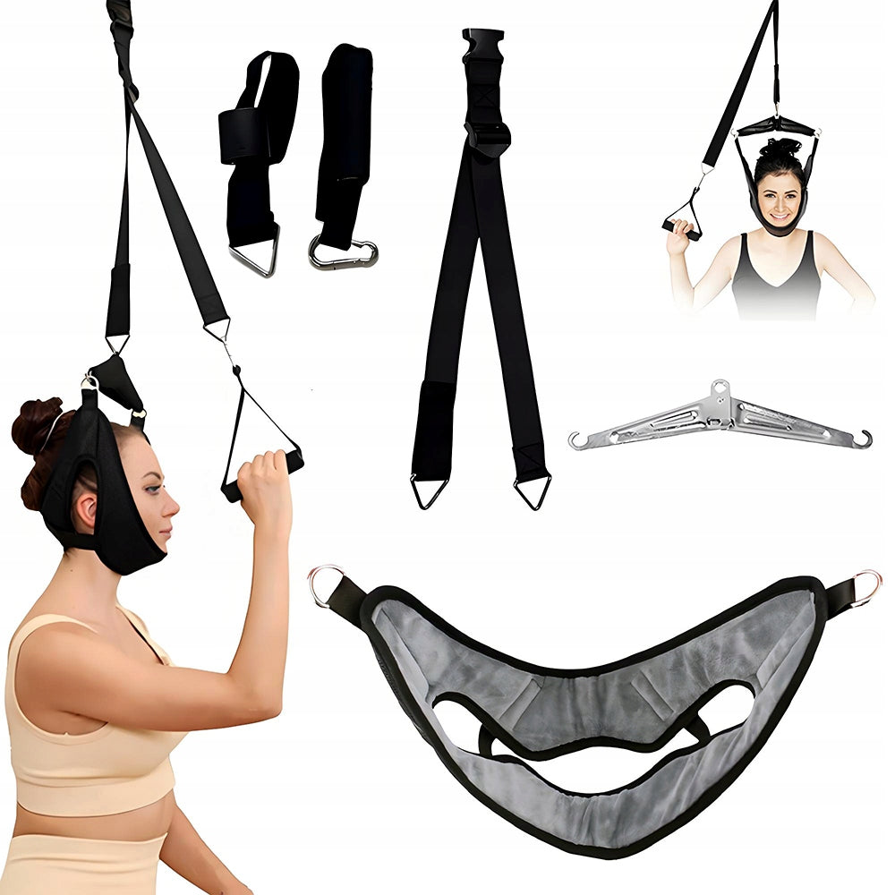 CERVICAL NECK TRACTION DEVICE FOR CERVICAL LIFT GLISSON LOOP WITH ORCHID