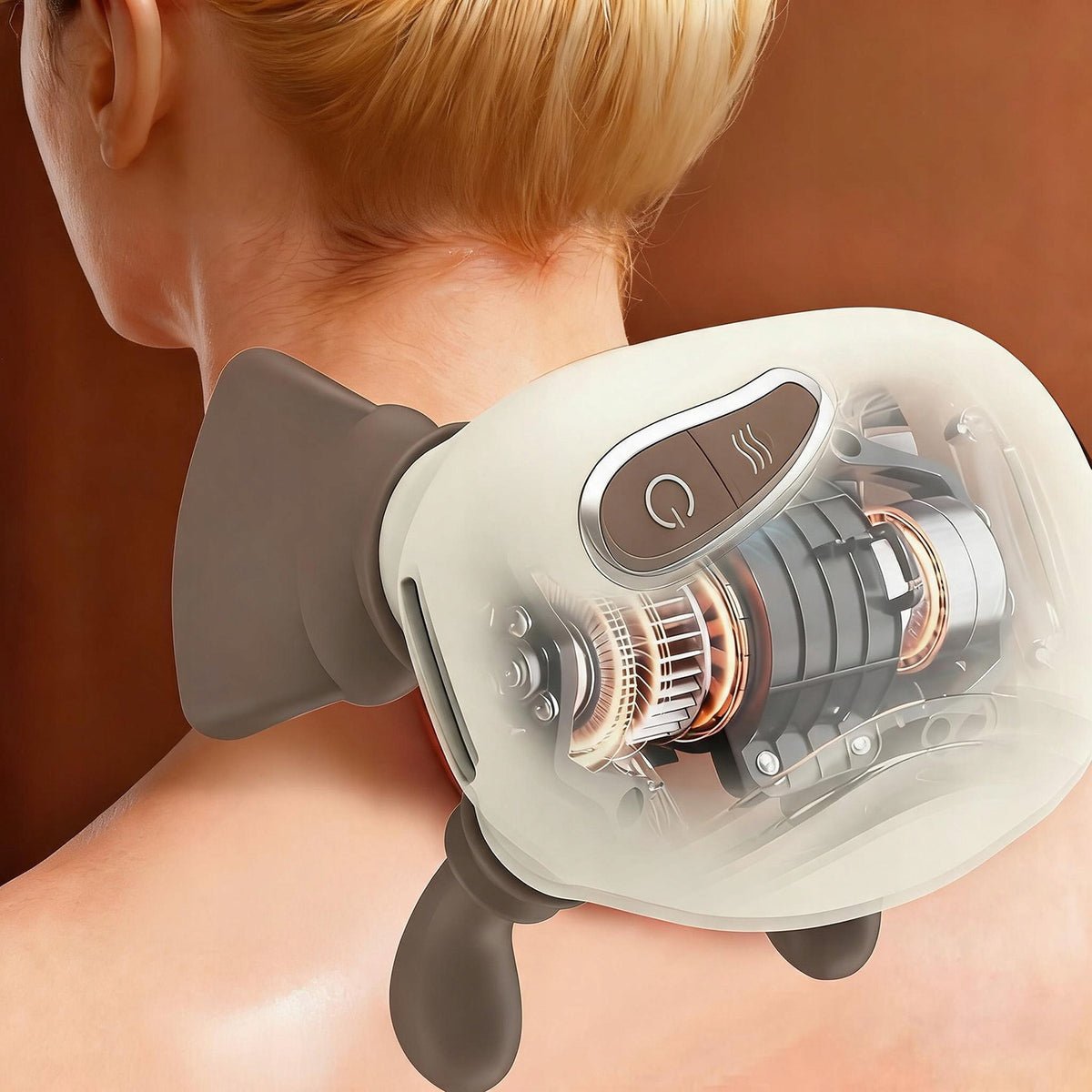 CERVICAL SPINE MASSAGER BIONIC 4D INFRARED HEATING ELECTRIC Brand no brand