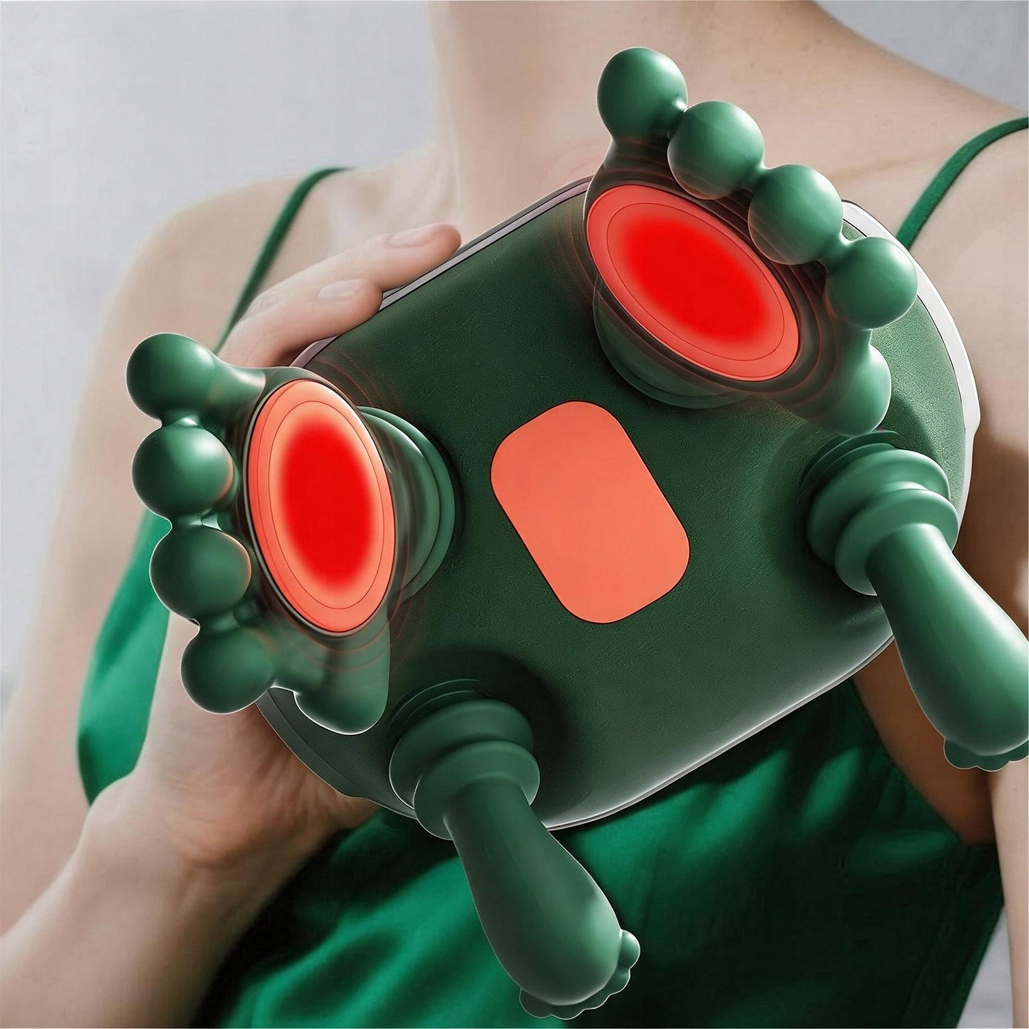 CERVICAL SPINE MASSAGER NECK MASSAGER 3 INTENSITY LEVELS QUIET Manufacturer code oiqwusghjklsf
