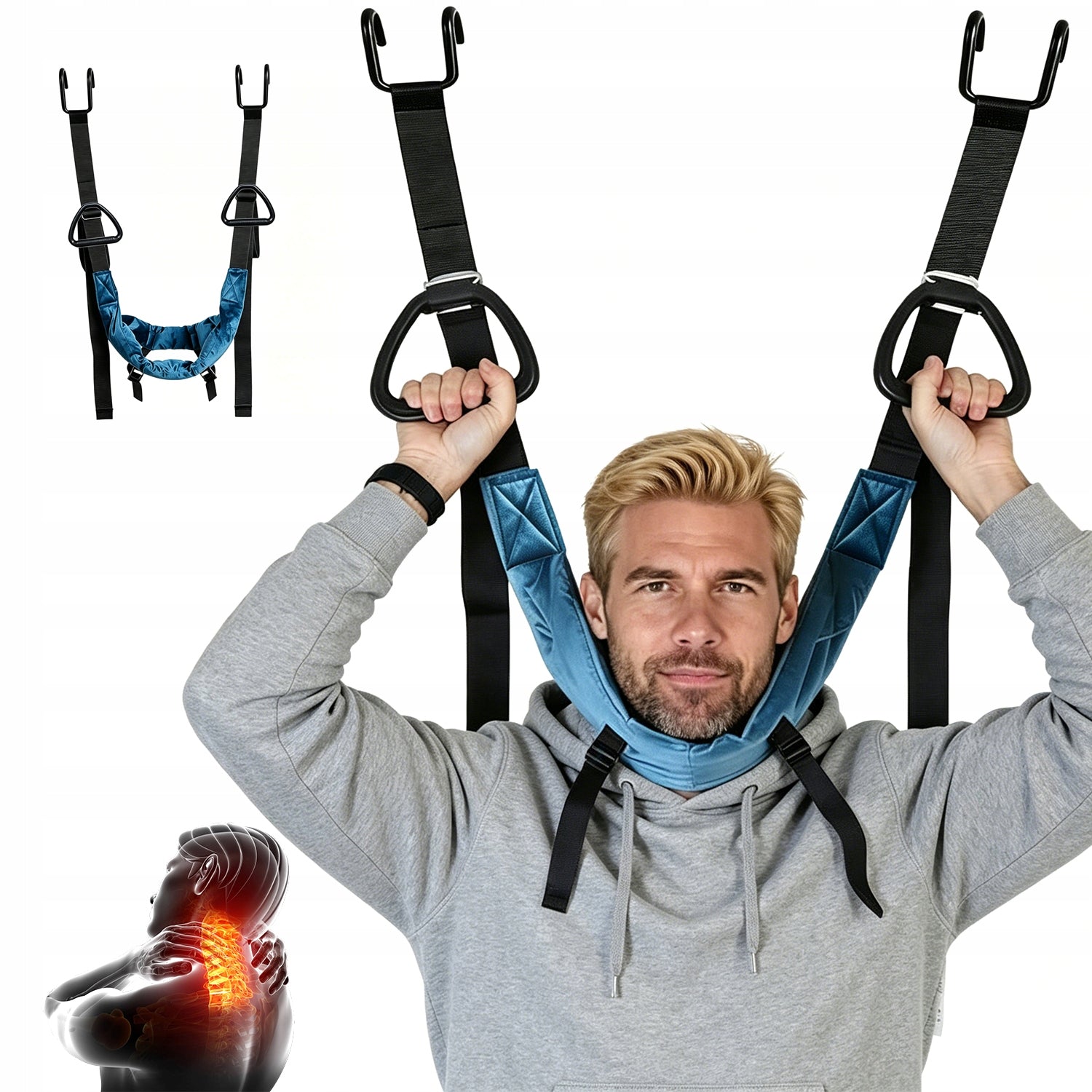 CERVICAL TRACTION DEVICE FLEXIBLE FOR