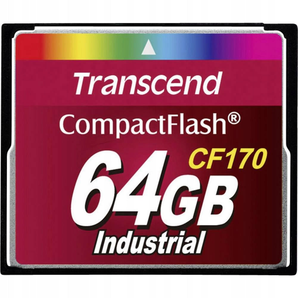 CF memory card Transcend 64GB, 90 MB/s / 60 MB/s
