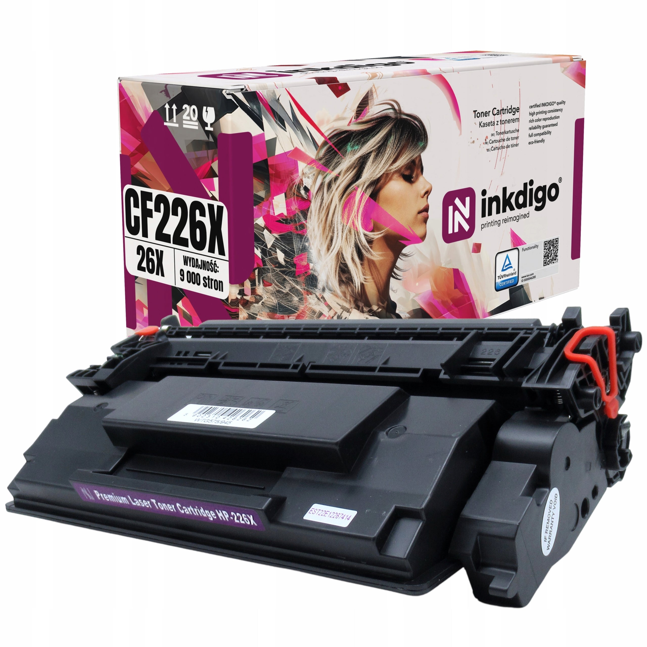 CF226X 26X TONER REPLACEMENT PRINTER HP LASERJET PRO M402dne M402dw M426fdn