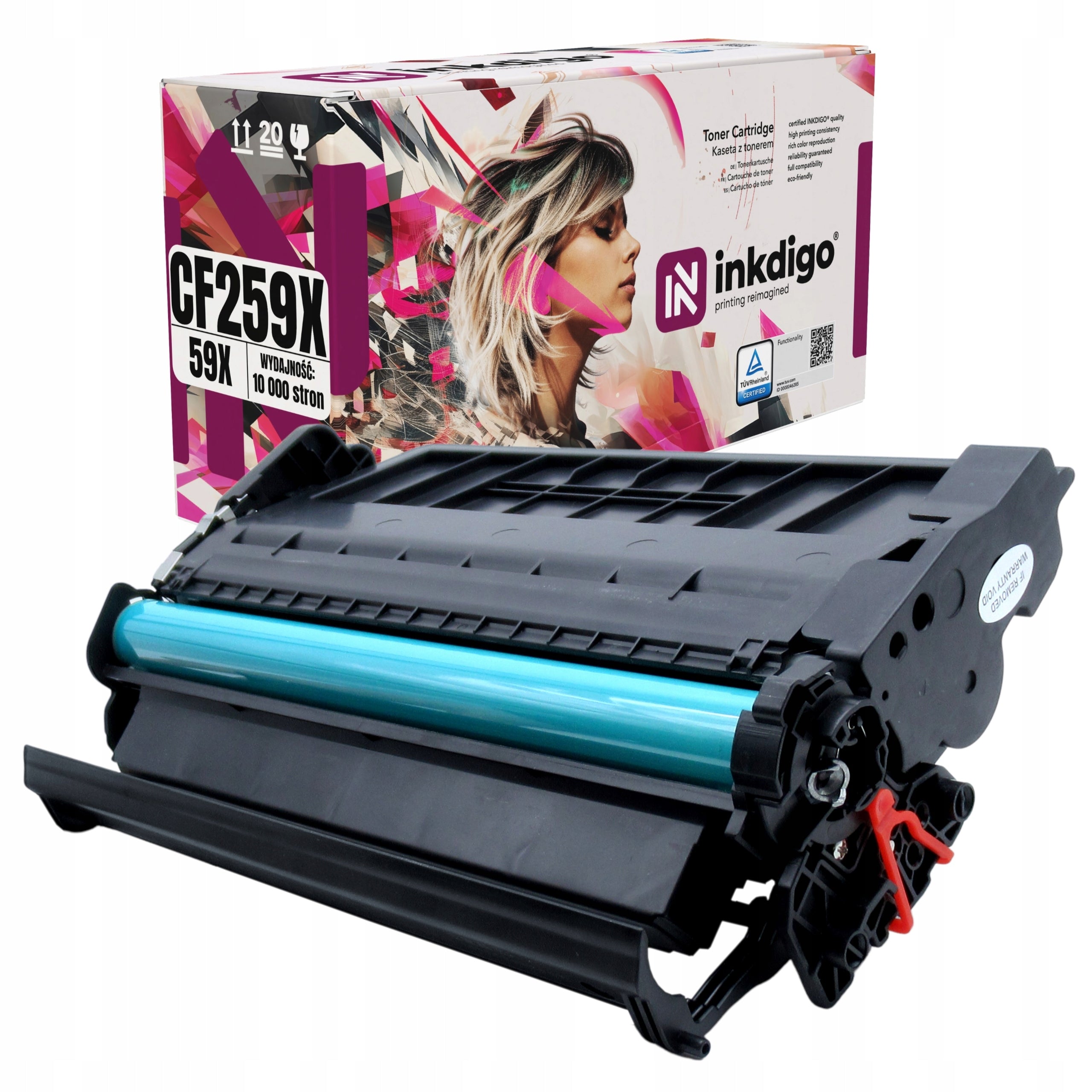 CF259X without CZIP Toner Cartridge Replacement for HP LaserJet Pro M404dn M428dw Printer