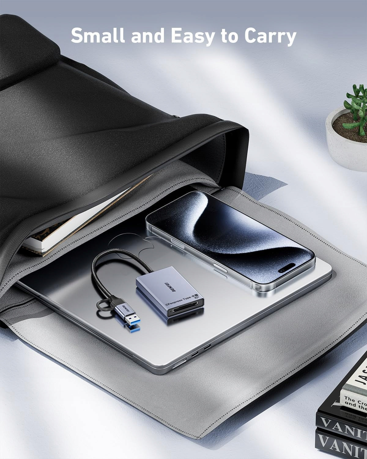 CFEXPRESS CARD READER TYPE B USB-C USB-A 10 GB/S 4K HDMI Packaging status original
