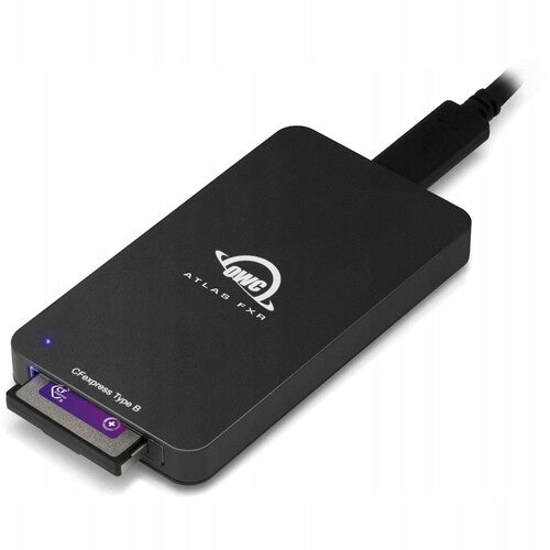 CFExpress Type B Memory Card Reader OWC Atlas FXR Thunderbolt + USB