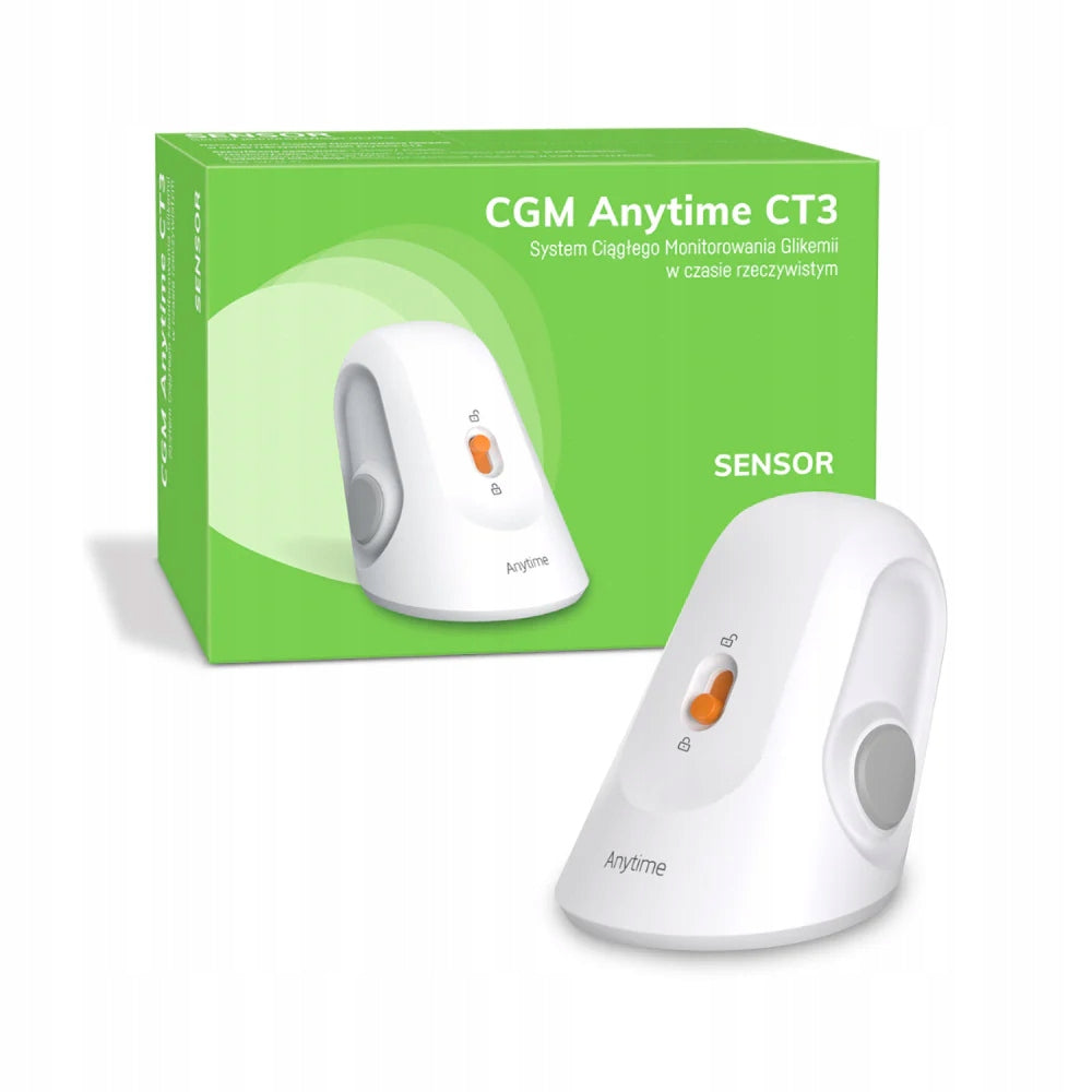 CGM Anytime CT3 Continuous Glucose Monitoring System - Sensor