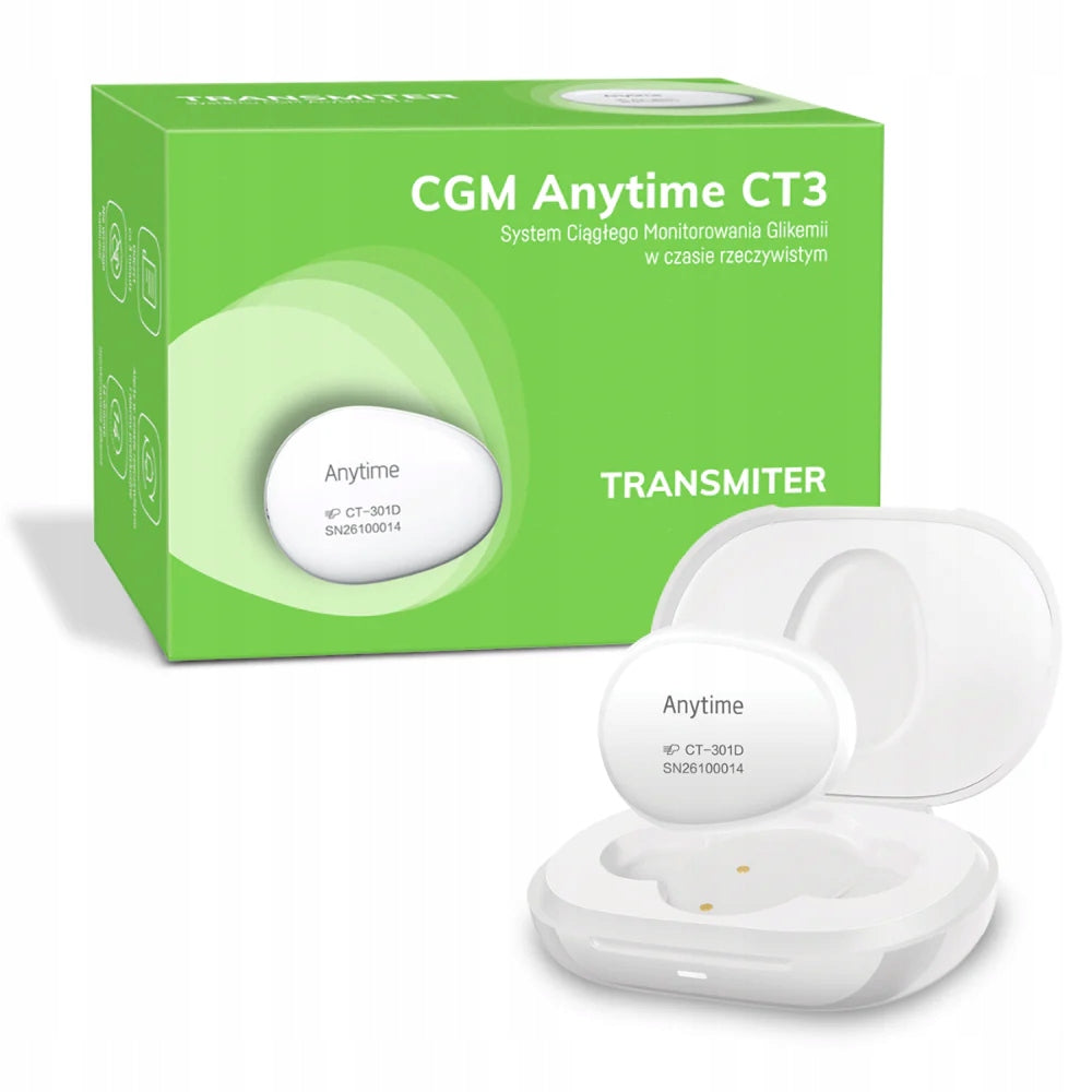 CGM Anytime CT3 Continuous Glycemic Monitoring System - Transmitter