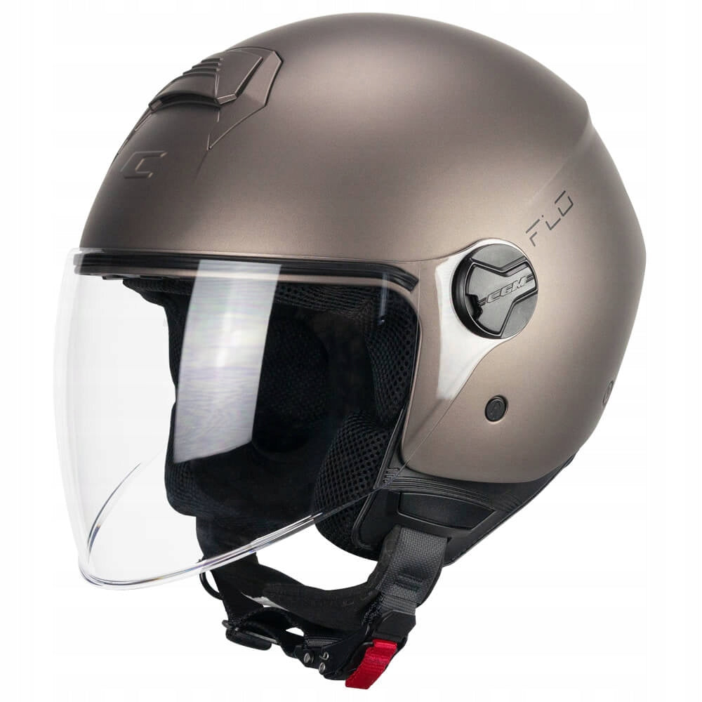 CGM Italia Jet 167 FLO MONO Helmet -Copper Satin Manufacturer's catalog number 167A-ALA-10