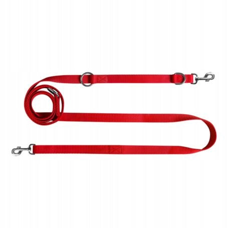 CHABA ADJUSTABLE LEASH CLASSIC BURGUNDY L 2,6m/2cm